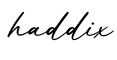 单词haddix书写