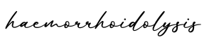 单词haemorrhoidolysis书写