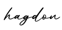 单词hagdon书写