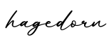 单词hagedorn书写