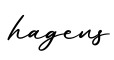 单词hagens书写