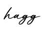 单词hagg书写