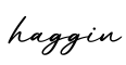 单词haggin书写