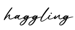 单词haggling书写