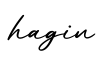 单词hagin书写