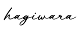单词hagiwara书写