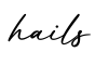 单词hails书写