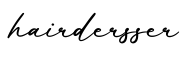 单词hairdersser书写
