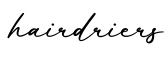 单词hairdriers书写