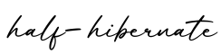 单词half-hibernate书写