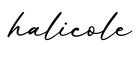 单词halicole书写