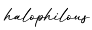 单词halophilous书写