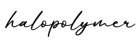 单词halopolymer书写