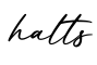 单词halts书写