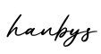 单词hanbys书写