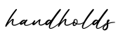 单词handholds书写