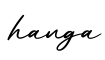 单词hanga书写