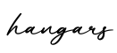 单词hangars书写