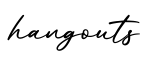 单词hangouts书写