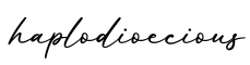 单词haplodioecious书写