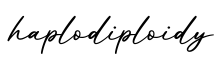 单词haplodiploidy书写