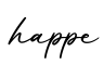单词happe书写