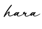 单词hara书写