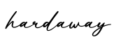 单词hardaway书写
