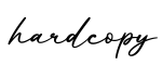 单词hardcopy书写