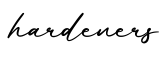 单词hardeners书写