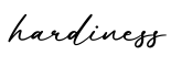 单词hardiness书写