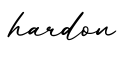 单词hardon书写
