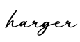 单词harger书写