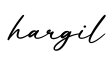 单词hargil书写