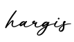 单词hargis书写