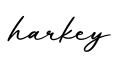 单词harkey书写
