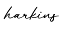 单词harkins书写