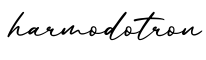 单词harmodotron书写