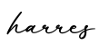 单词harres书写