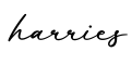 单词harries书写