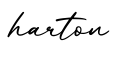 单词harton书写