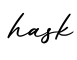 单词hask书写