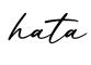 单词hata书写