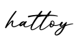 单词hattoy书写