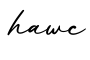 单词hawc书写