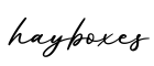 单词hayboxes书写