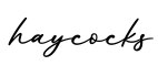 单词haycocks书写