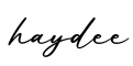 单词haydee书写