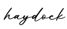 单词haydock书写
