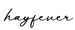 单词hayfever书写